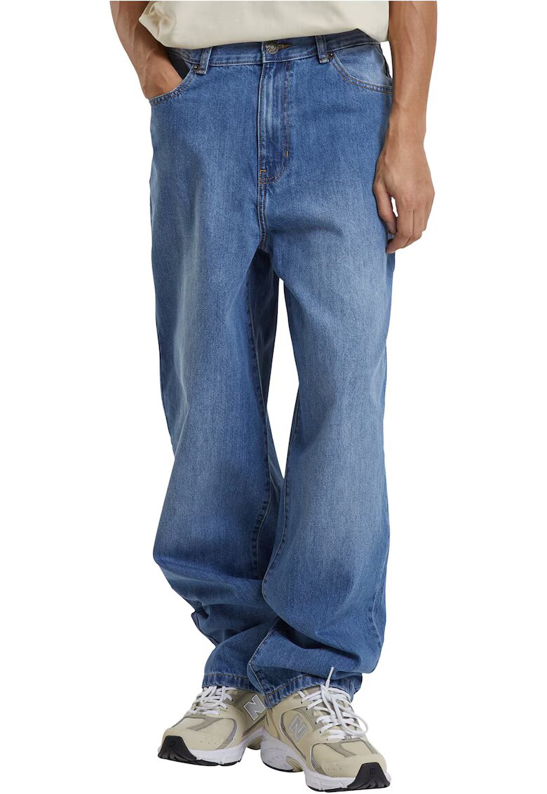 Urban Classics Blugi baggy - Albastru