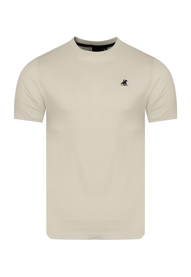 US GRAND POLO EQUIPMENT  APPAREL Tricou barbati - bumbac - bej -