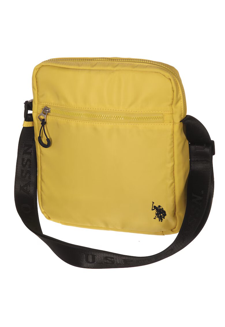 US Polo ASSN Geanta BIGFORK MEDIUM - galben - 27x24x4 -5cm - material nylon - cu curea reglabila