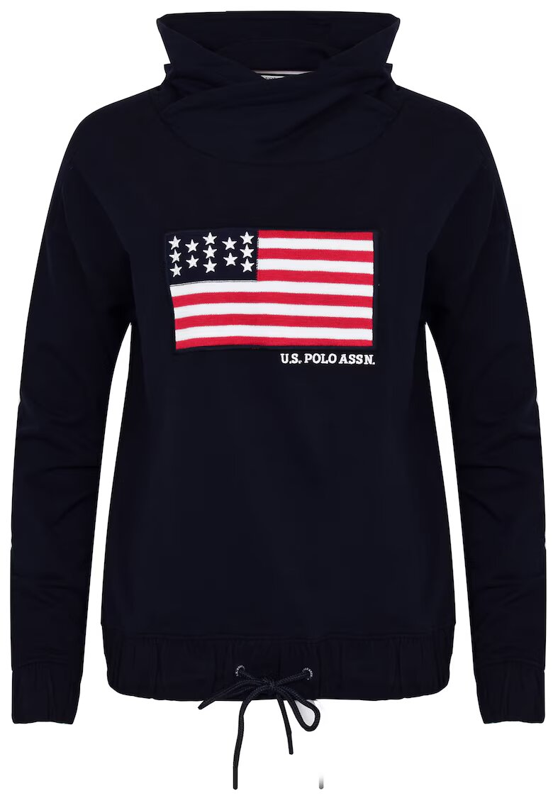 US Polo ASSN Hanorac de dama INES bumbac bleumarin - Bleumarin