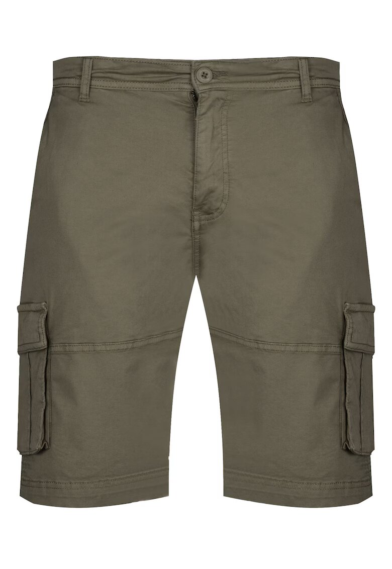 US Polo ASSN Pantaloni scurti barbati - bumbac/elastan - kaki
