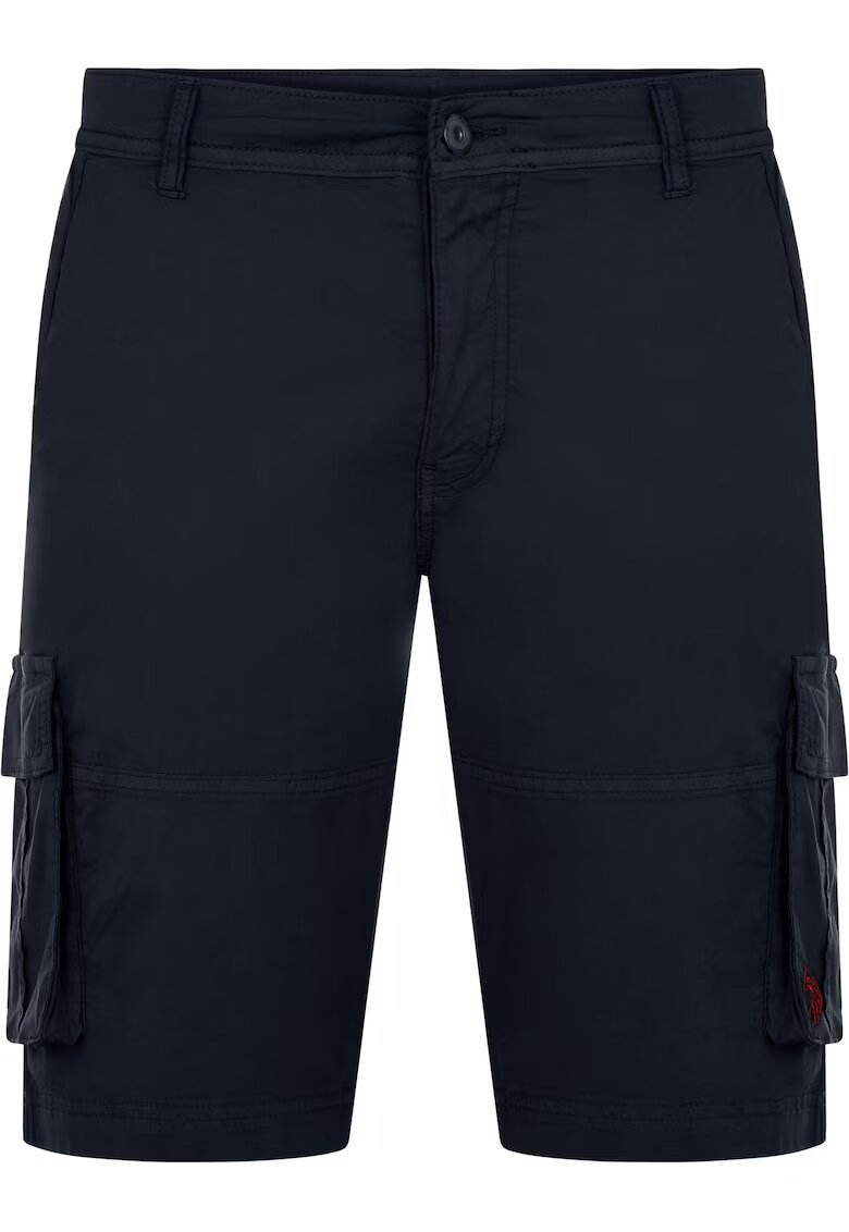 US Polo ASSN Pantaloni scurti barbati U.S. Polo Assn - bumbac/elastan - bleumarin