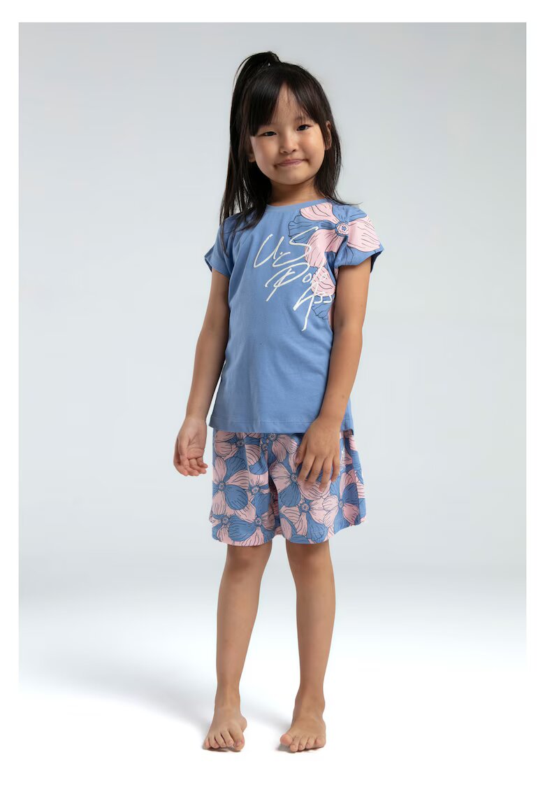 US Polo ASSN Set doua piese pentru copii - US2079 - Albastru deschis - Albastru deschis