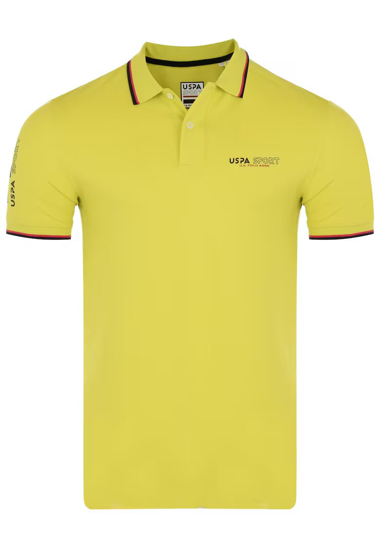 US Polo ASSN Tricou polo barbati model Pier 197 - bumbac