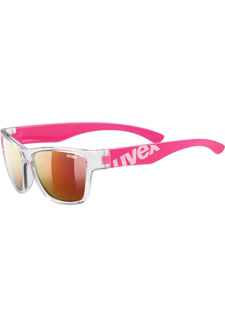 Uvex Ochelari sportstyle 508 clear pink/mir.red