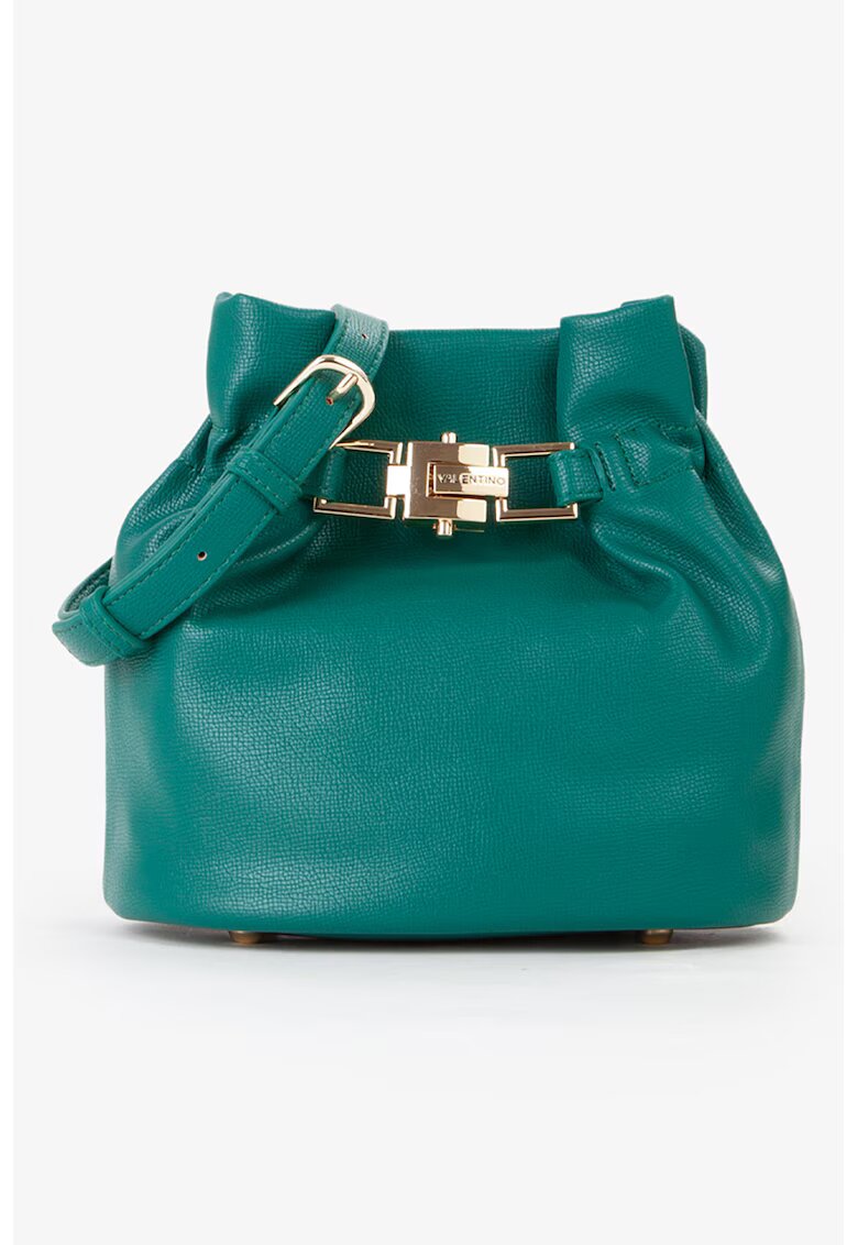 Valentino Bags Geanta crossbody de piele ecologica Fedora Re - Verde persan
