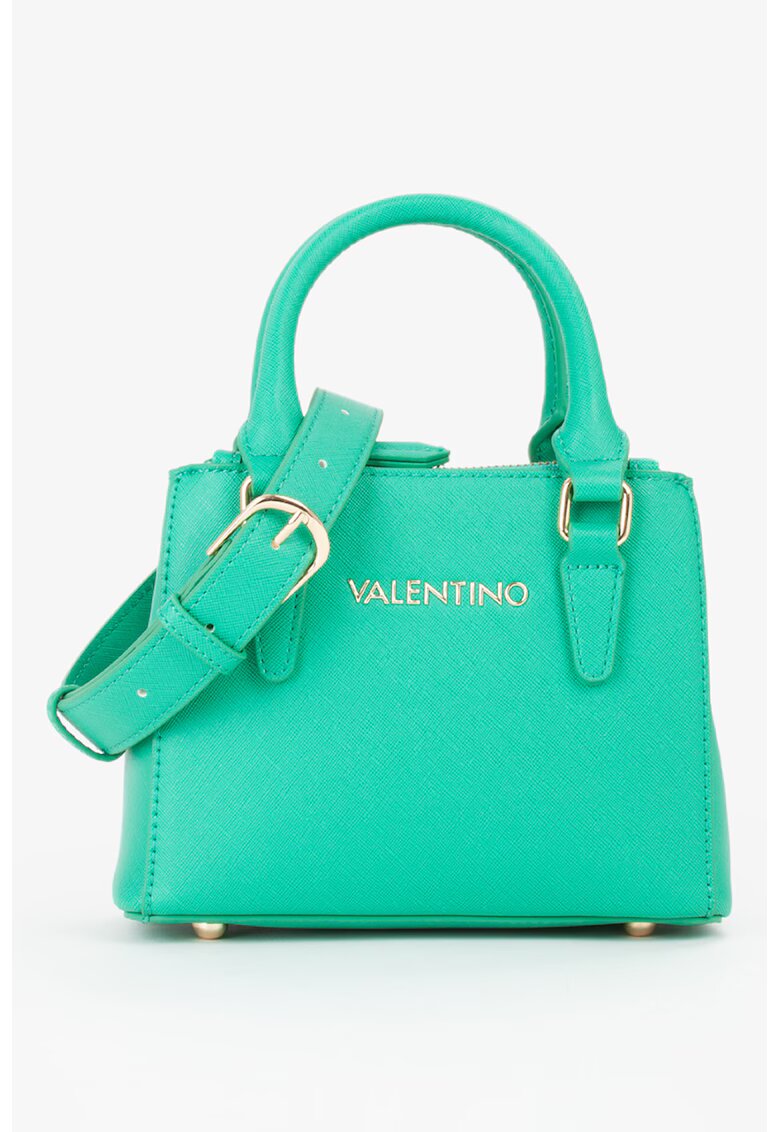 Valentino Bags Geanta crossbody mica de piele ecologica Zero - Albastru deschis