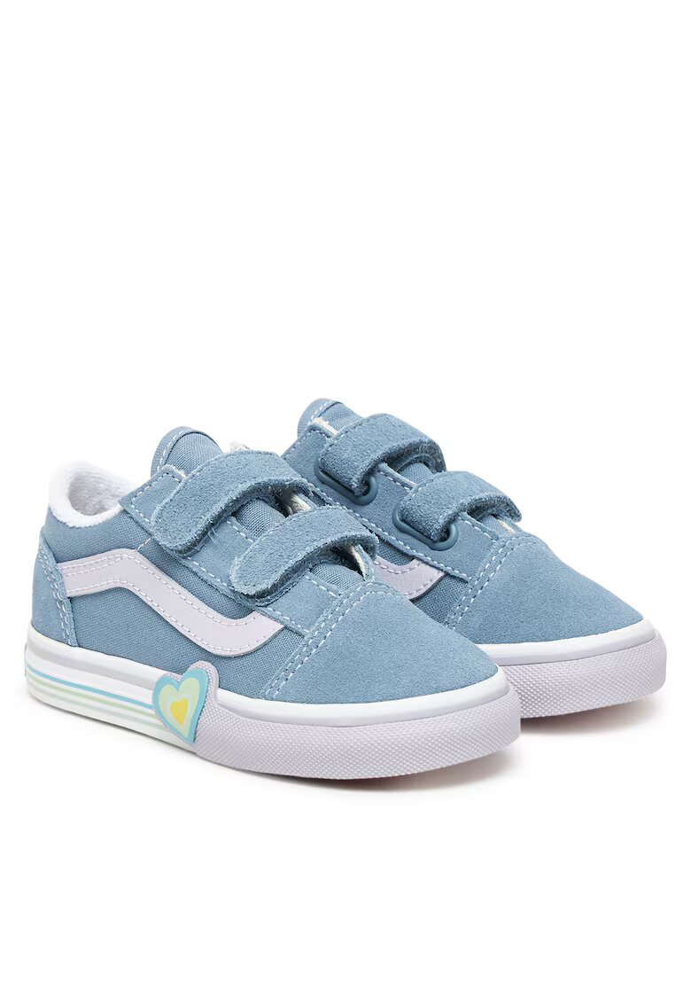 Vans Tenisi copii - Citadel Old Skool V Heart - piele naturala - pentru fete