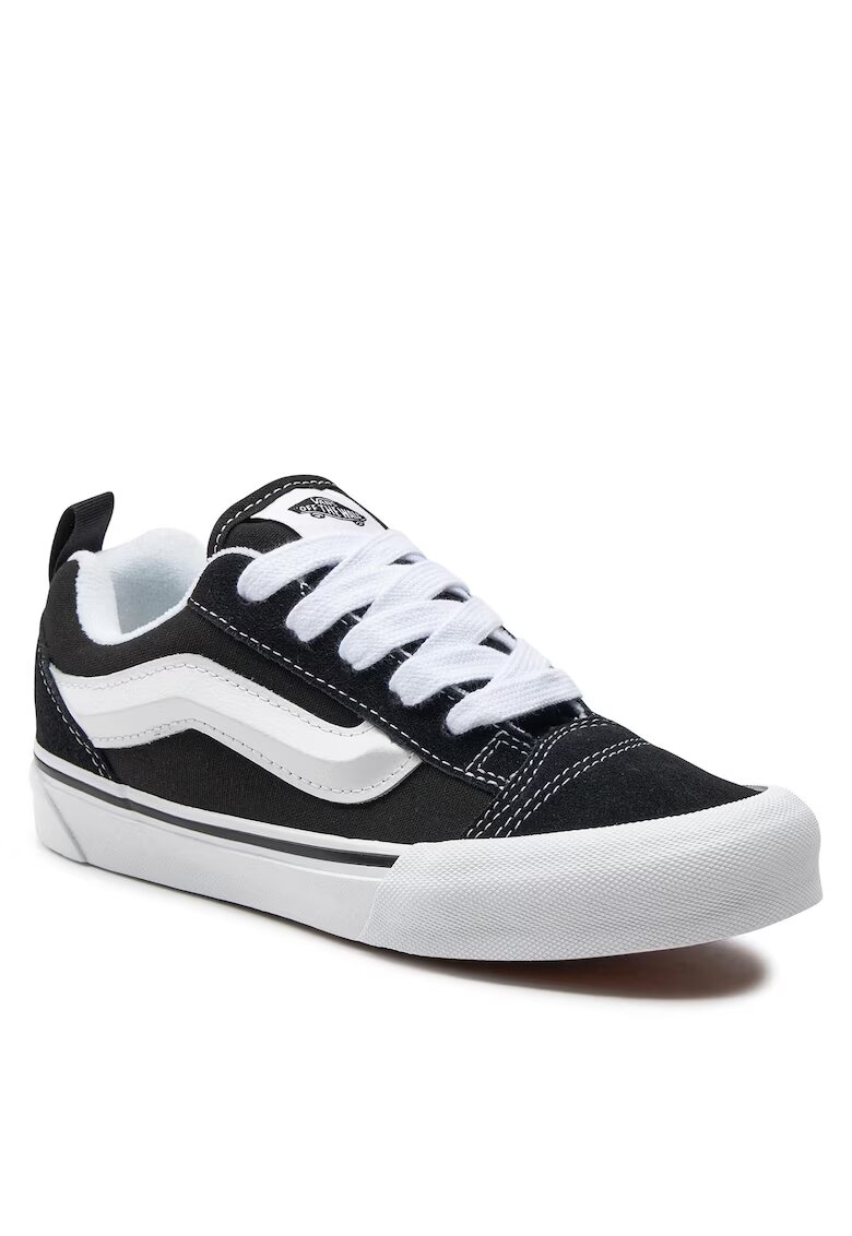 Vans Tenisi copii - Knu Skool - unisex - textil - alb negru