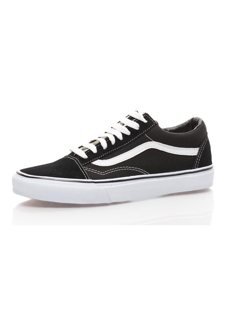 Vans Tenisi cu cusaturi contrastante Old Skool VD3HY28 - Alb/Negru