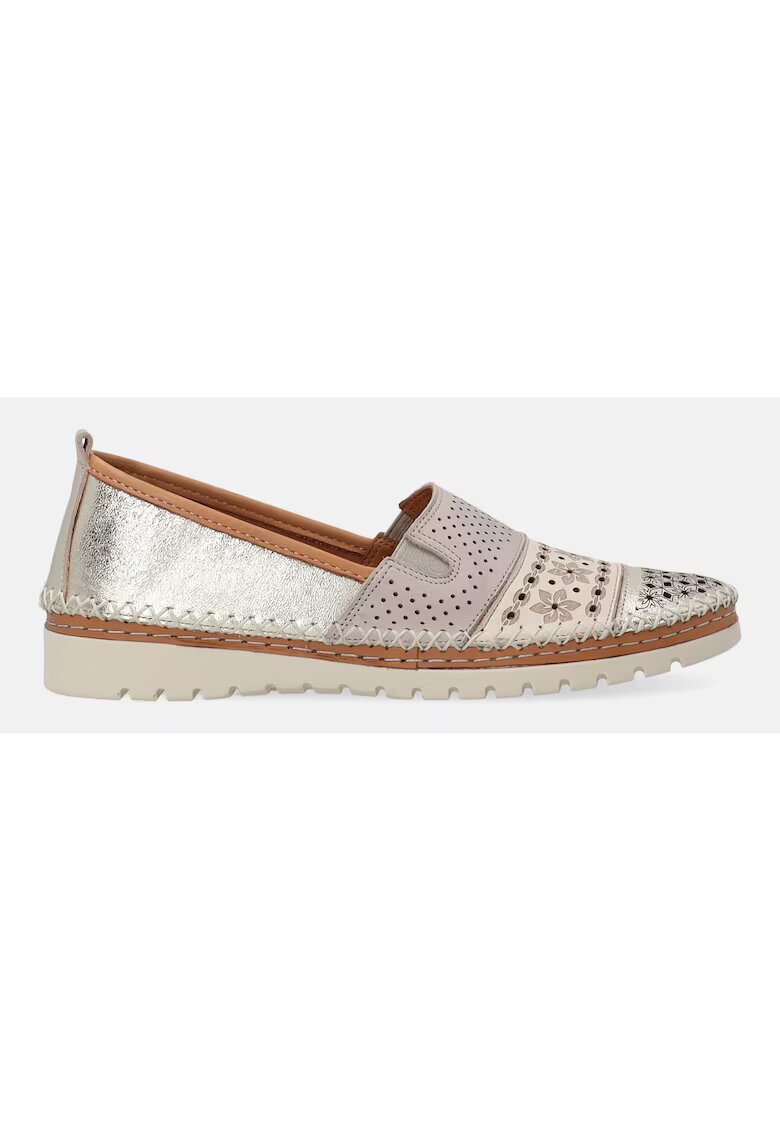 Venezia Balerini wedge din piele
