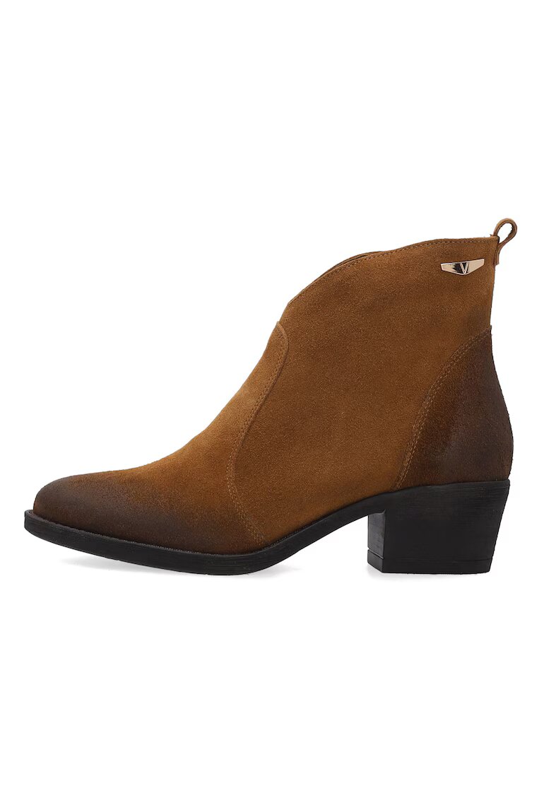 Venezia Botine din piele intoarsa cu varf cu aspect tocit