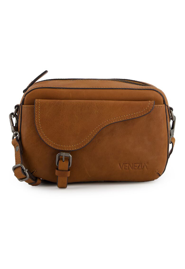 Venezia Geanta crossbody din piele cu bareta detasabila