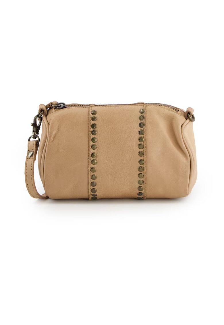 Venezia Geanta crossbody din piele cu curea detasabila si tinte
