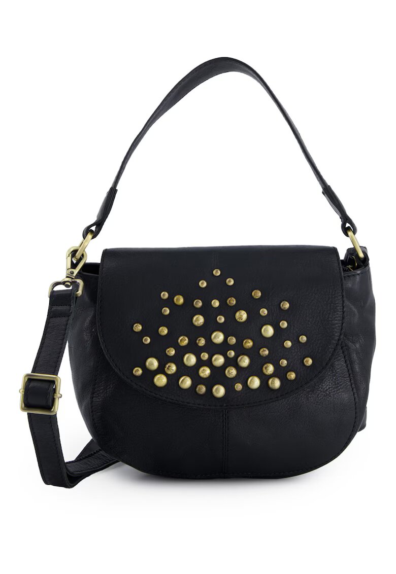 Venezia Geanta crossbody din piele cu nituri