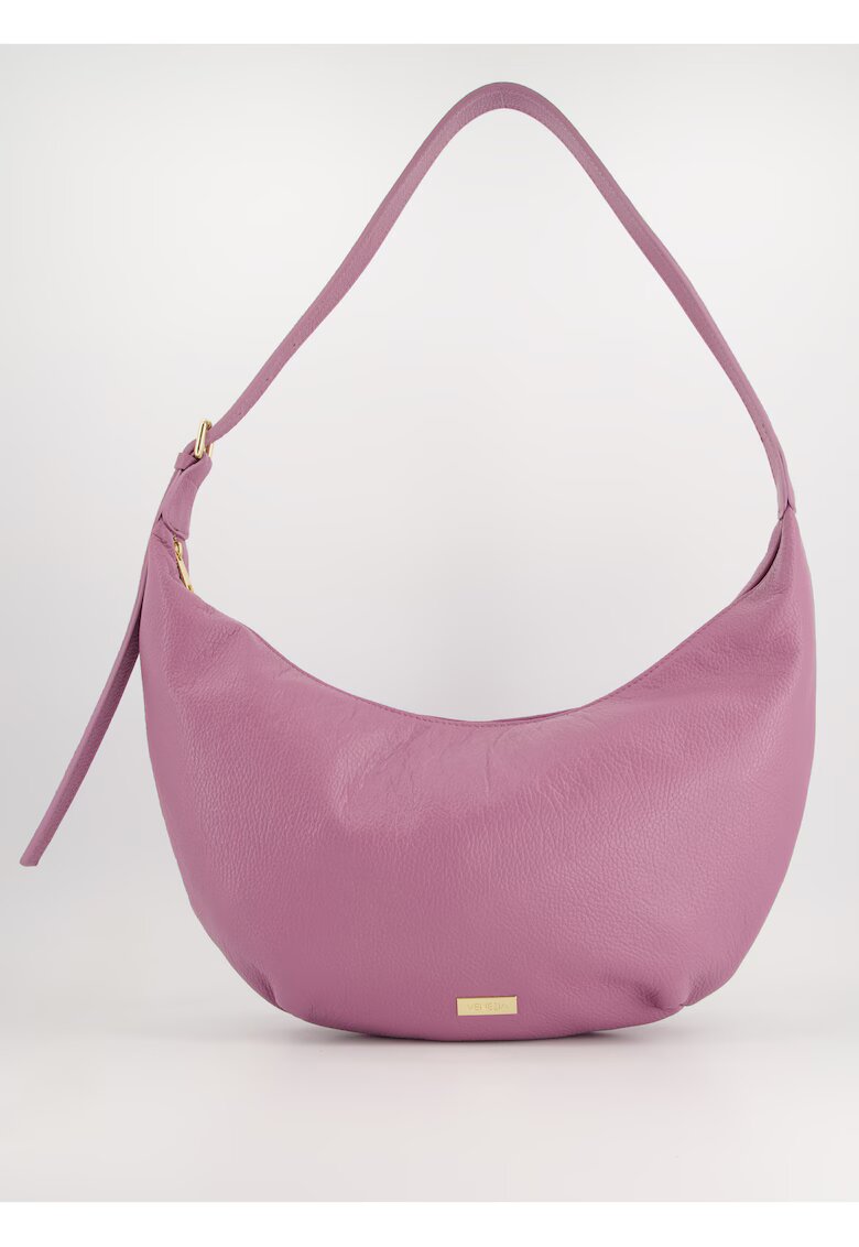 Venezia Geanta crossbody piele naturala - lungime maxima - 1 buzunar interior - Violet