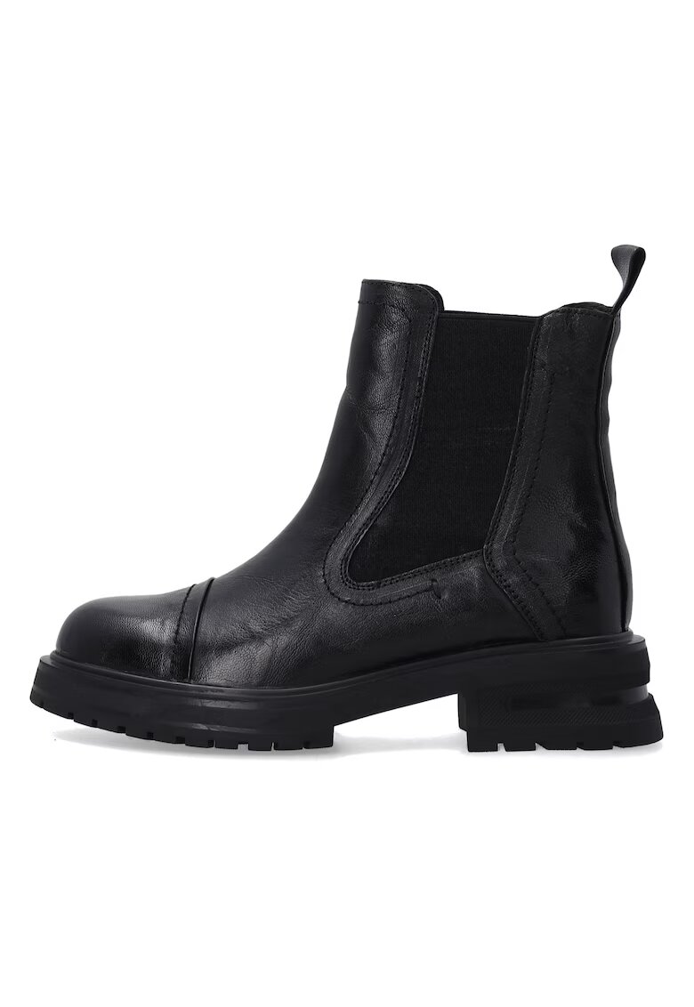 Venezia Ghete Chelsea din piele cu insertie elastica