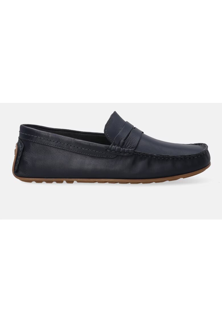 Venezia Pantofi loafer de piele - cu cusaturi decorative