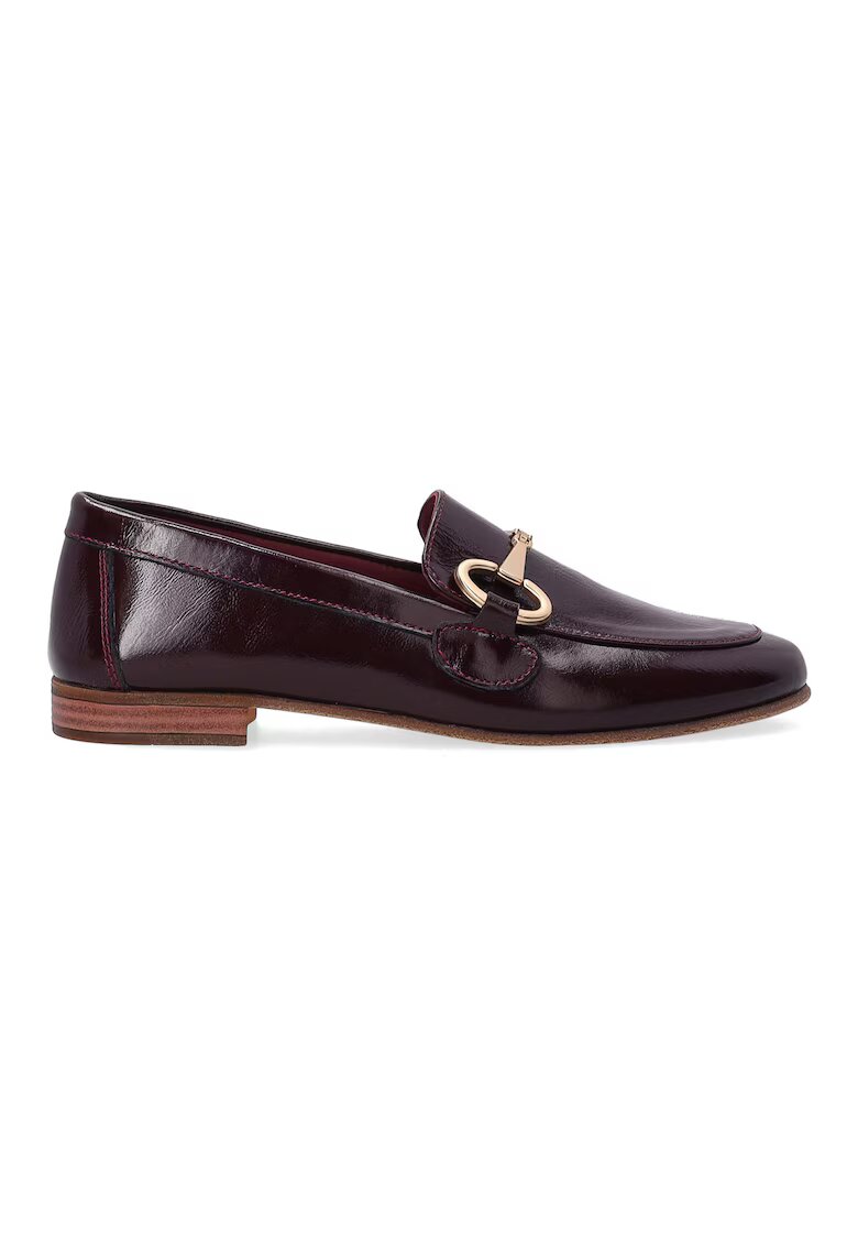 Venezia Pantofi loafer din piele lacuita - cu aspect texturat