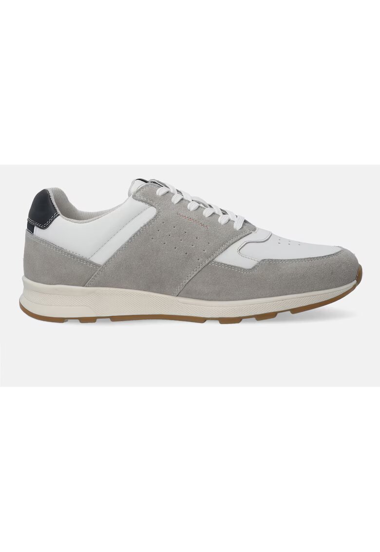 Venezia Pantofi sport de piele intoarsa cu design colorblock
