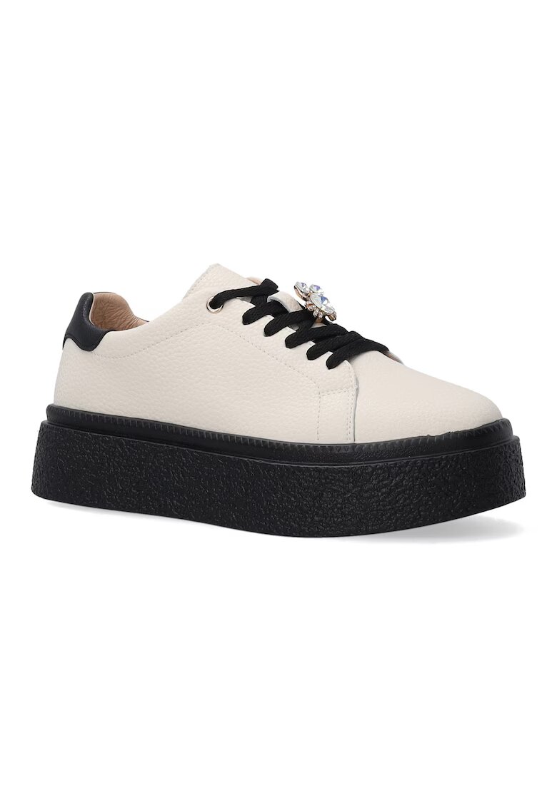 Venezia Pantofi sport din piele naturala cu aspect texturat