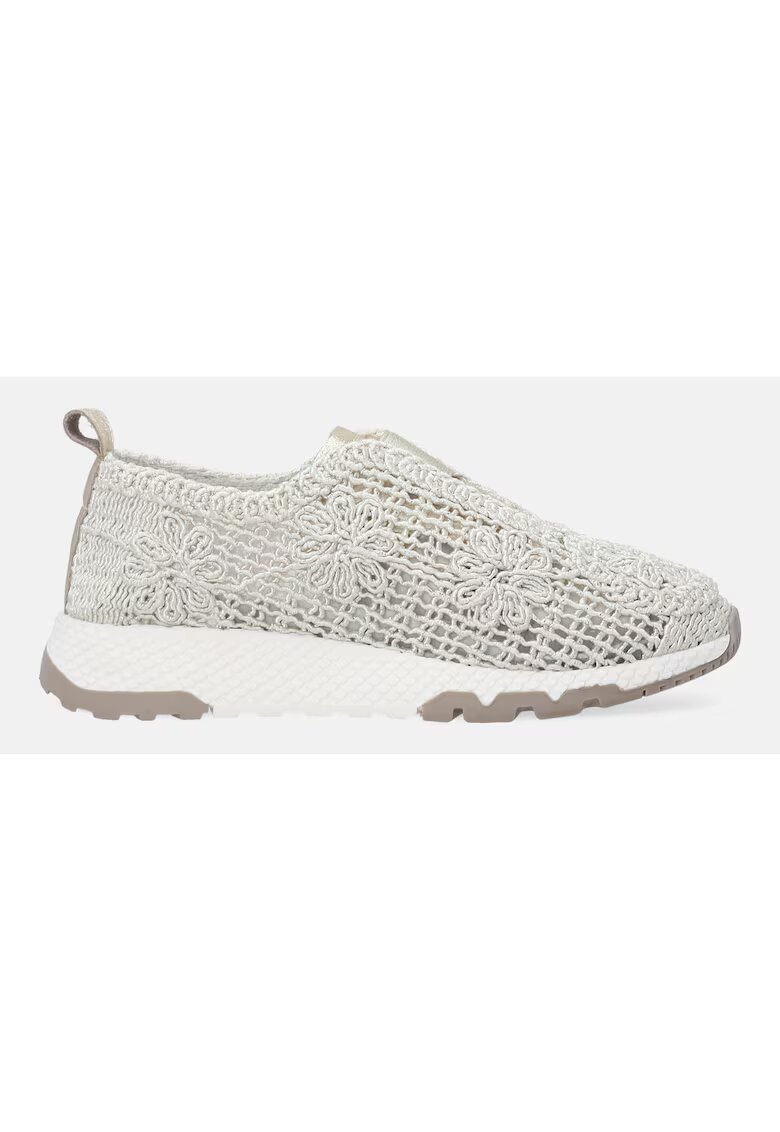 Venezia Pantofi sport din piele si material textil