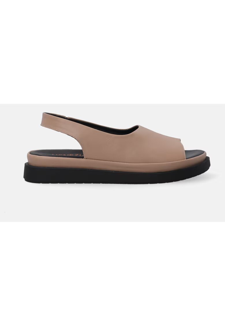 Venezia Sandale cu bareta elastica din piele naturala