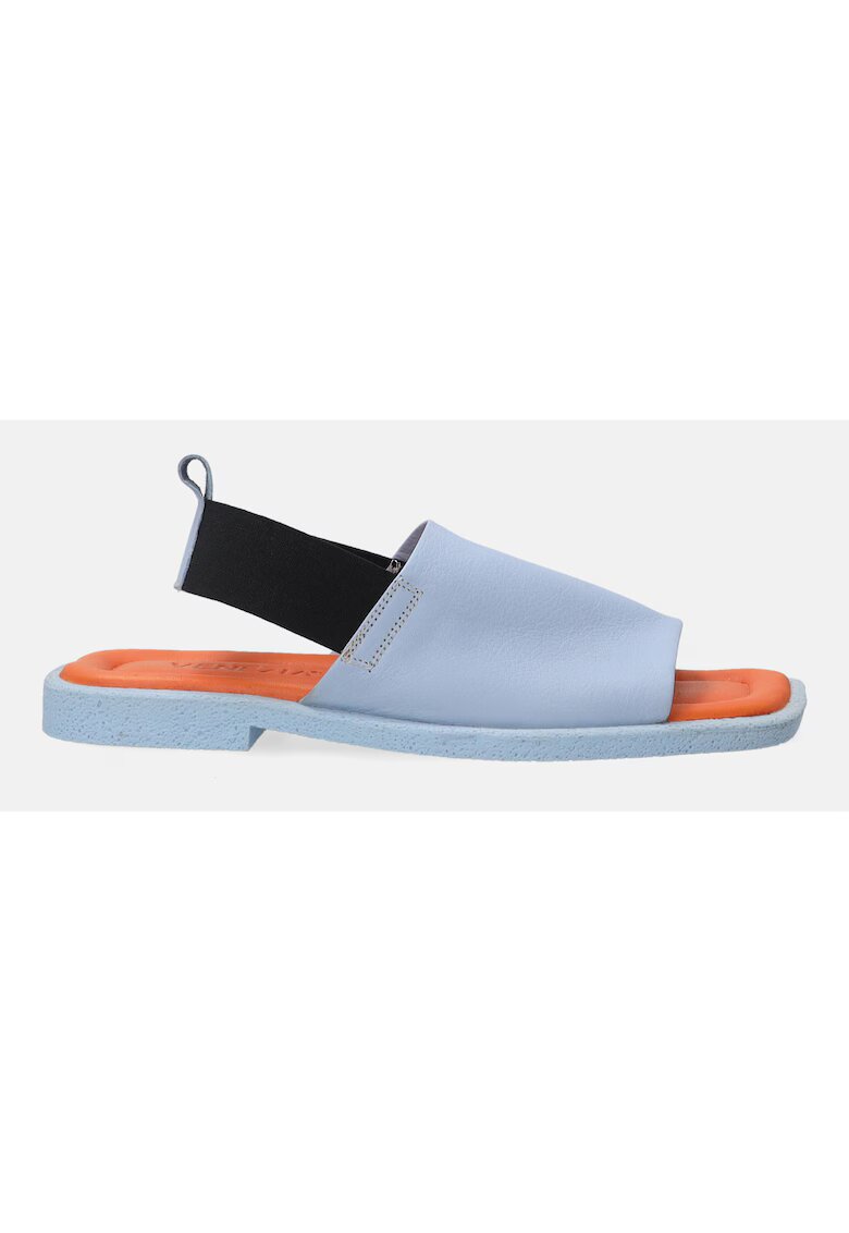 Venezia Sandale din piele cu design colorblock