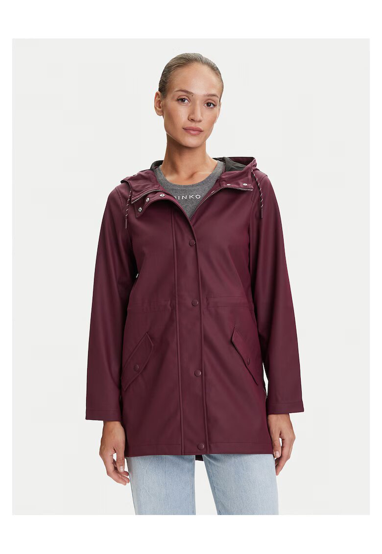 Vero Moda Jacheta de ploaie pentru femei bordeaux