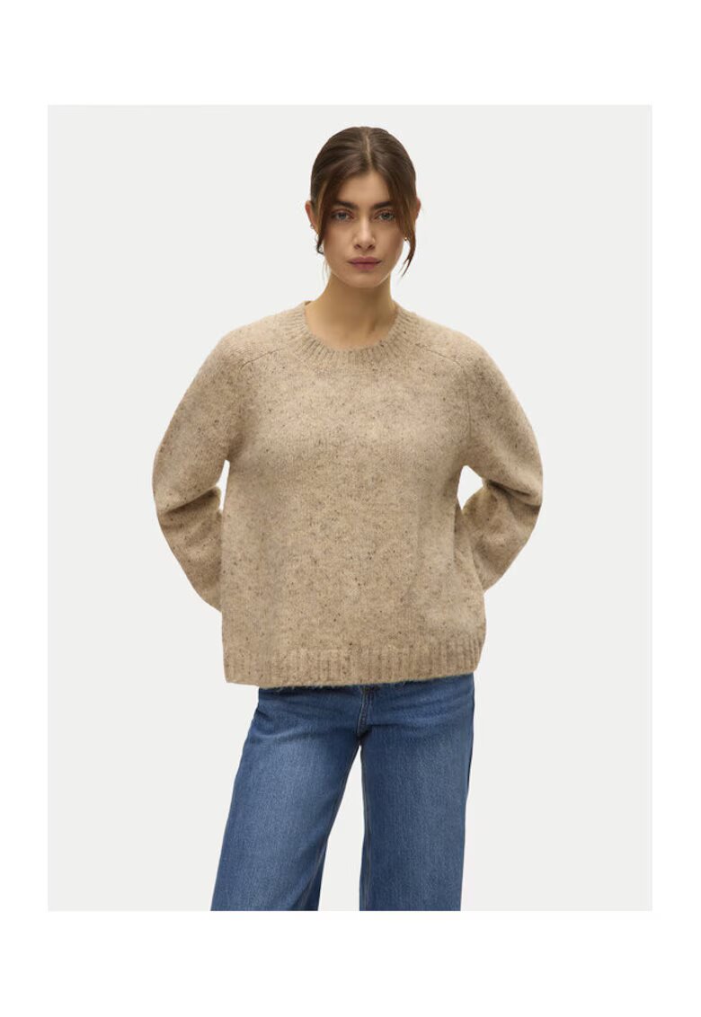 Vero Moda Pulover dama bej - moale