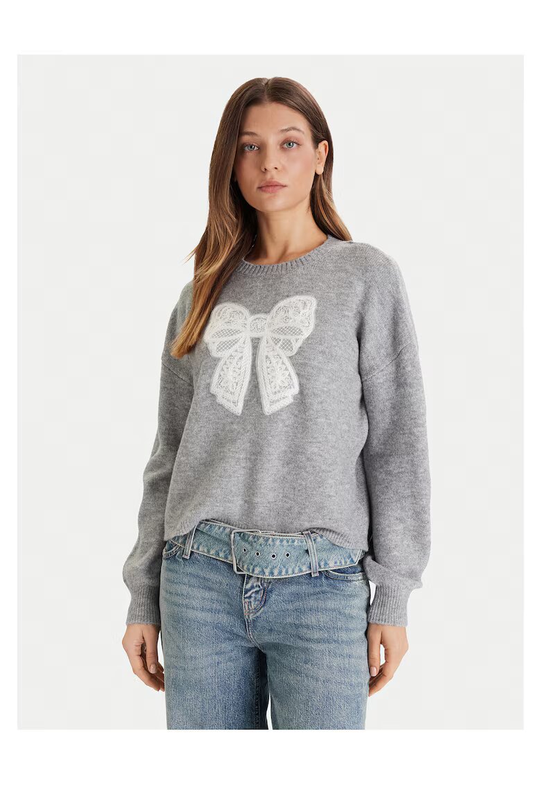 Vero Moda Pulover - gri - moale
