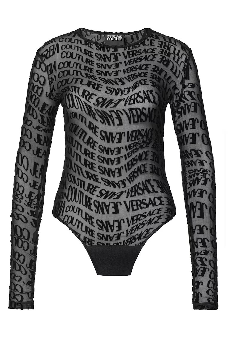 Versace Jeans Couture Body dama negru - cu logo