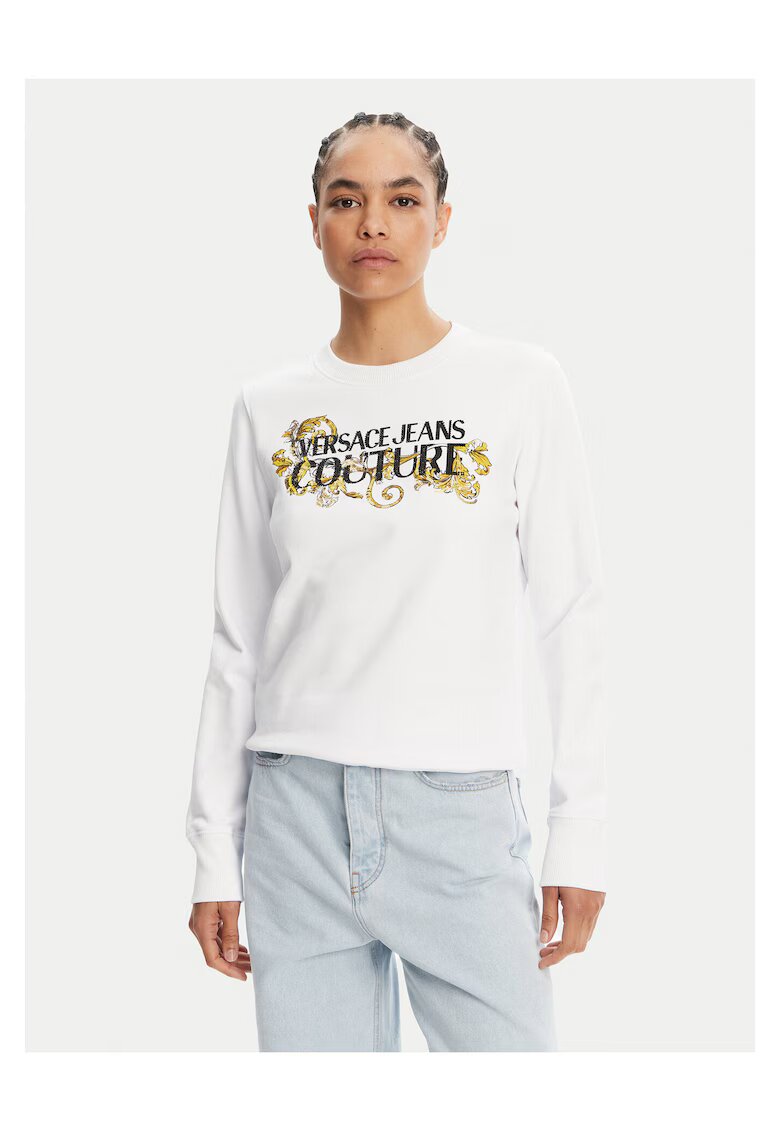 Versace Jeans Couture Hanorac dama alb