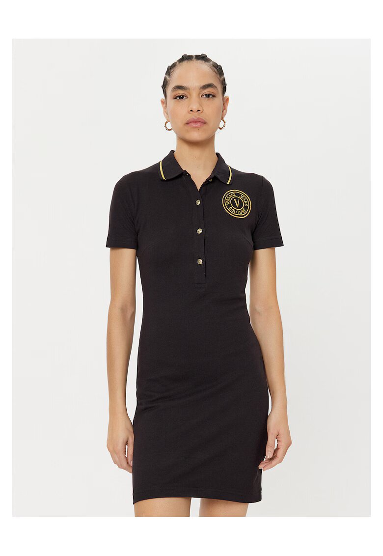 Versace Jeans Couture Rochie casual dama - culoare neagra