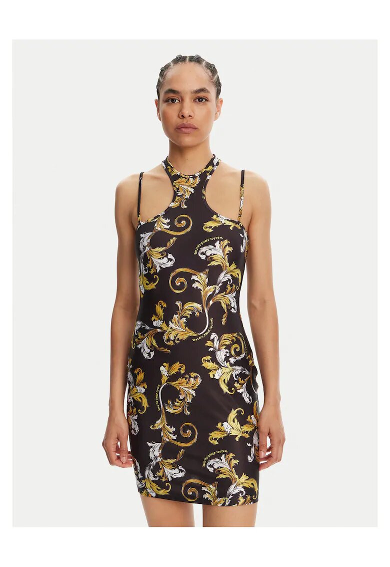 Versace Jeans Couture Rochie de cocktail pentru femei neagra