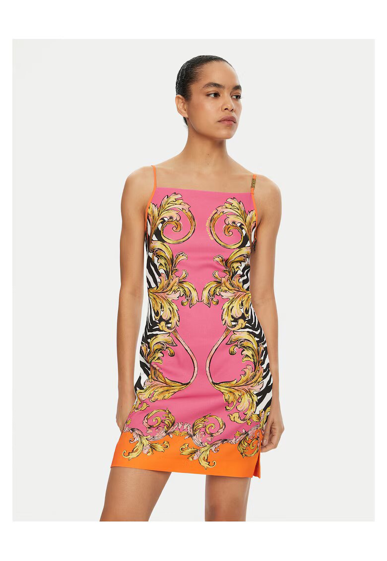 Versace Jeans Couture Rochie de vara - roz - colorata