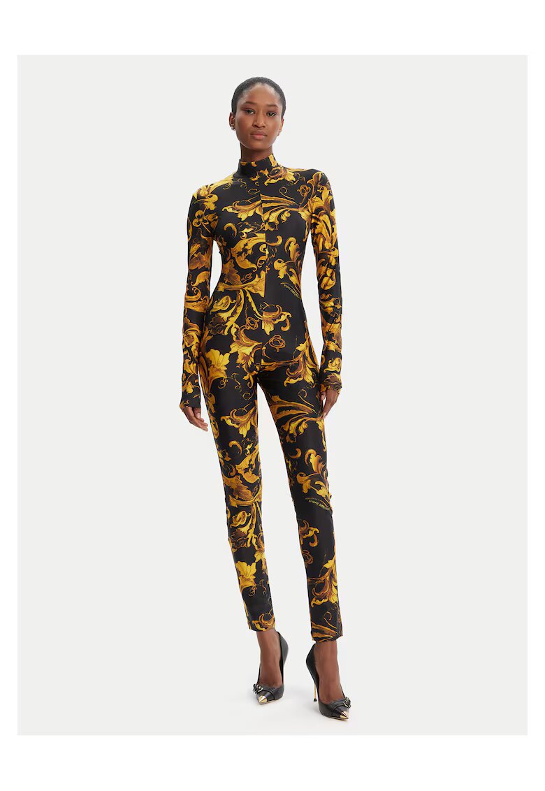 Versace Jeans Couture Salopeta dama negru/galben