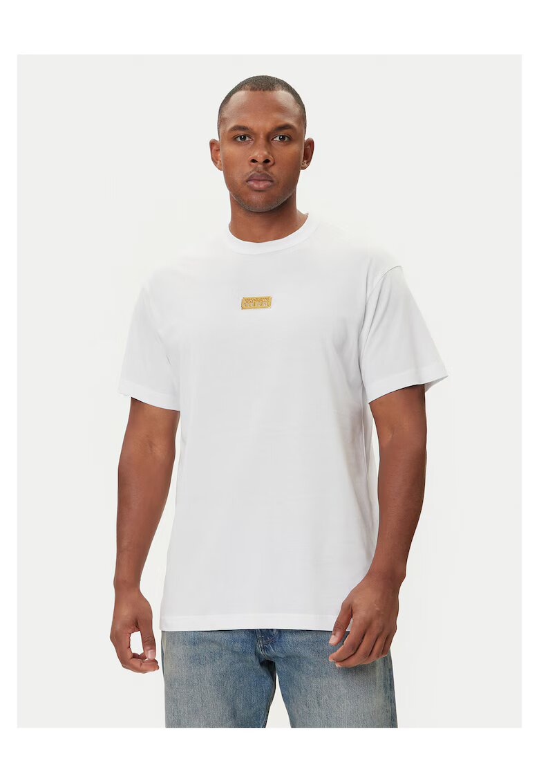 Versace Jeans Couture Tricou barbati - alb - bumbac