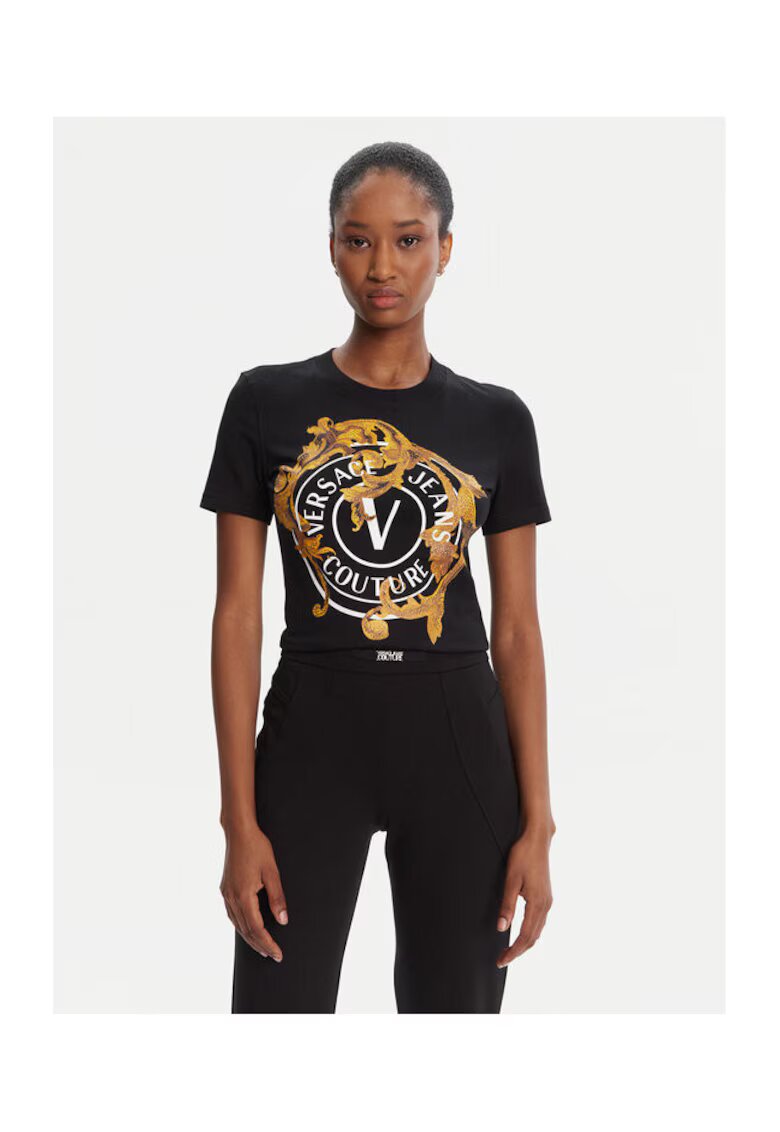 Versace Jeans Couture Tricou dama - Negru