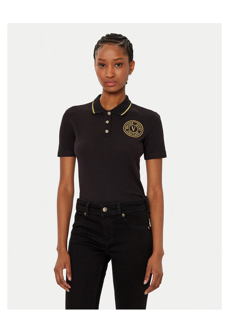 Versace Jeans Couture Tricou dama - Negru - Polo