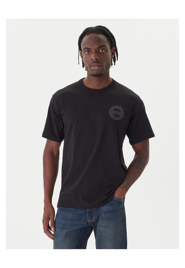 Versace Jeans Couture Tricou unisex - negru - bumbac