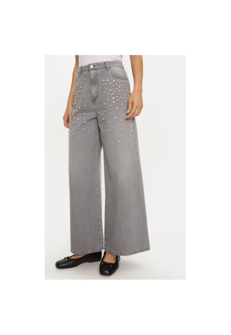 ViCOLO Blugi dama - 304948930 - Bumbac - Gri - Gri