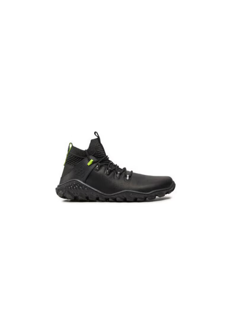 Vivobarefoot Bocanci trekking barbati 309082-02 - Piele naturala - Negru - Negru