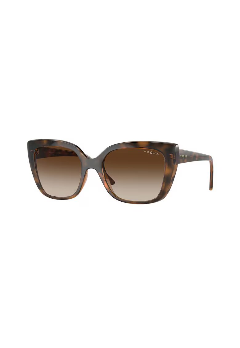 Vogue Eyewear Ochelari de soare butterfly cu lentile in degrade - Maro