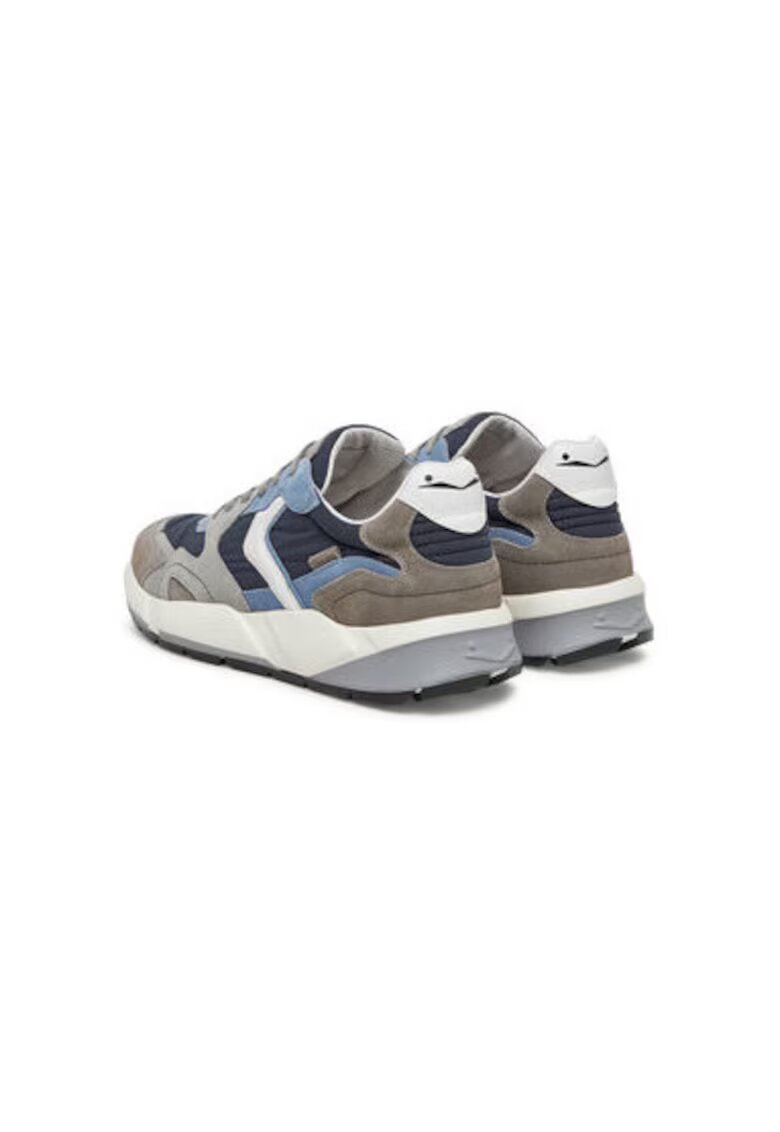 Voile Blanche Pantofi sport barbati - 2018288 - Piele naturala - 45 EU - Bleumarin/Gri - Gri/Bleumarin