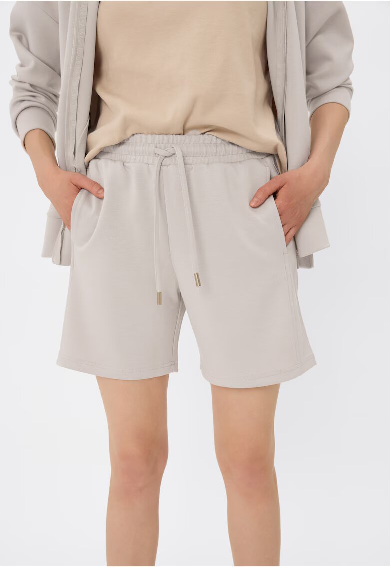 Volcano Pantaloni scurti sport pentru femei M-Lotiz - bej
