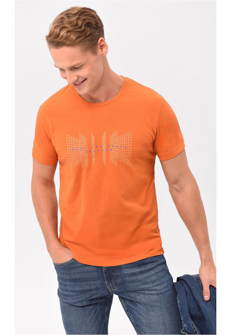 Volcano Tricou T-Flux pentru barbati - portocaliu - Portocaliu