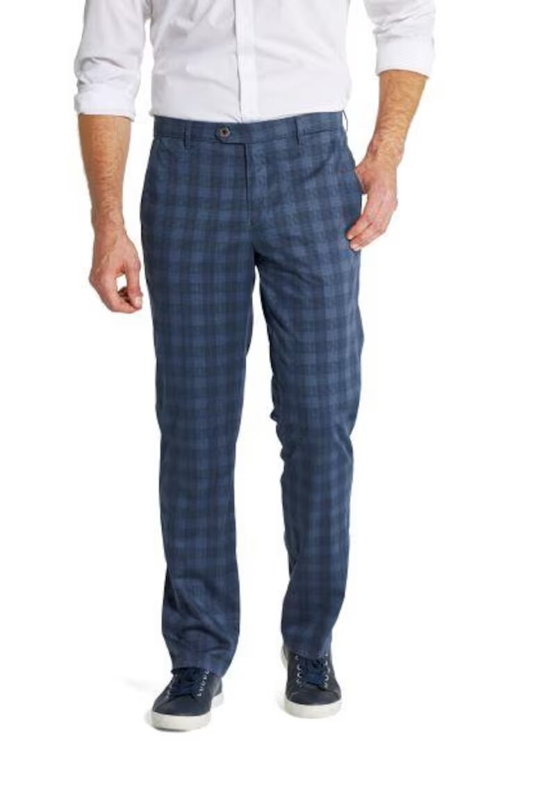W Wegener Pantaloni barbati - Eton 5516 - albastru - Albastru