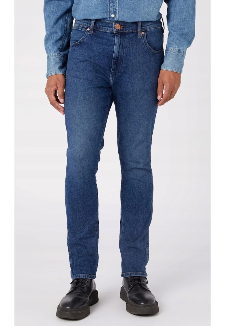 Wrangler Blugi barbatesti Larston - albastru - Albastru