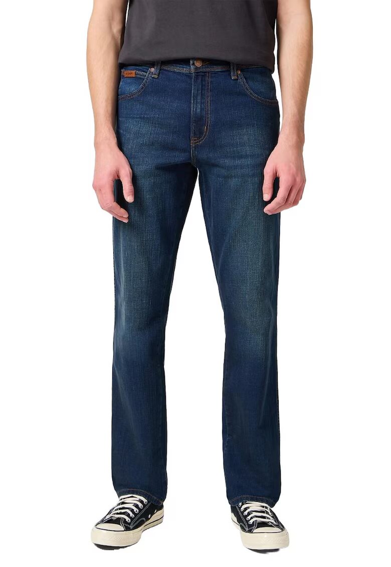 Wrangler Blugi barbatesti Texas - bumbac/elastan - bleumarin